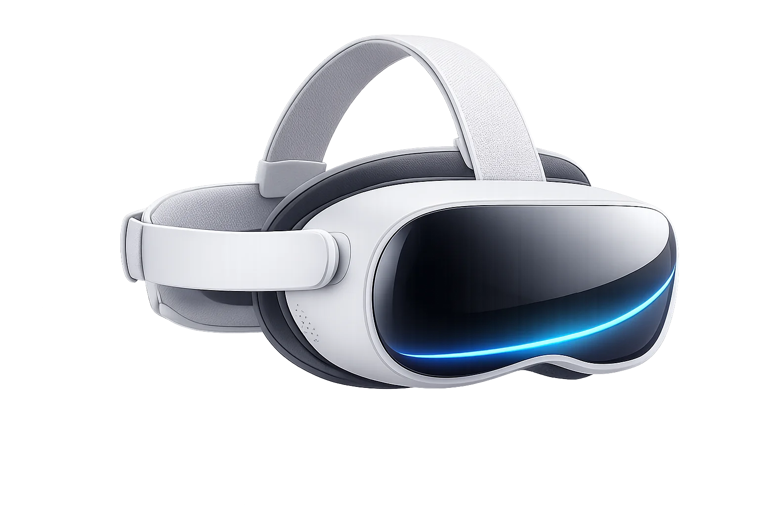Virtual reality headset representing the Pixie immersive project experience